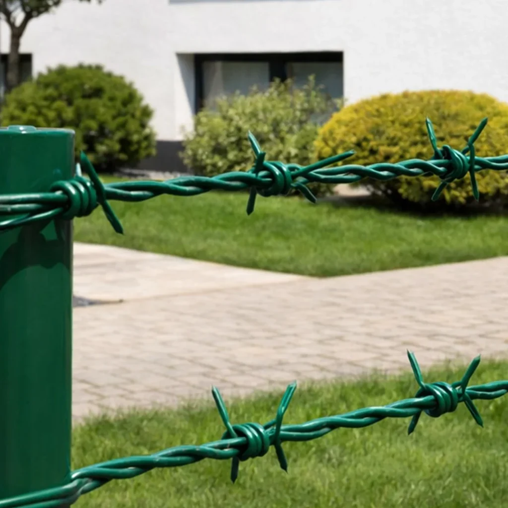 PVC COATED BARBED WIRE