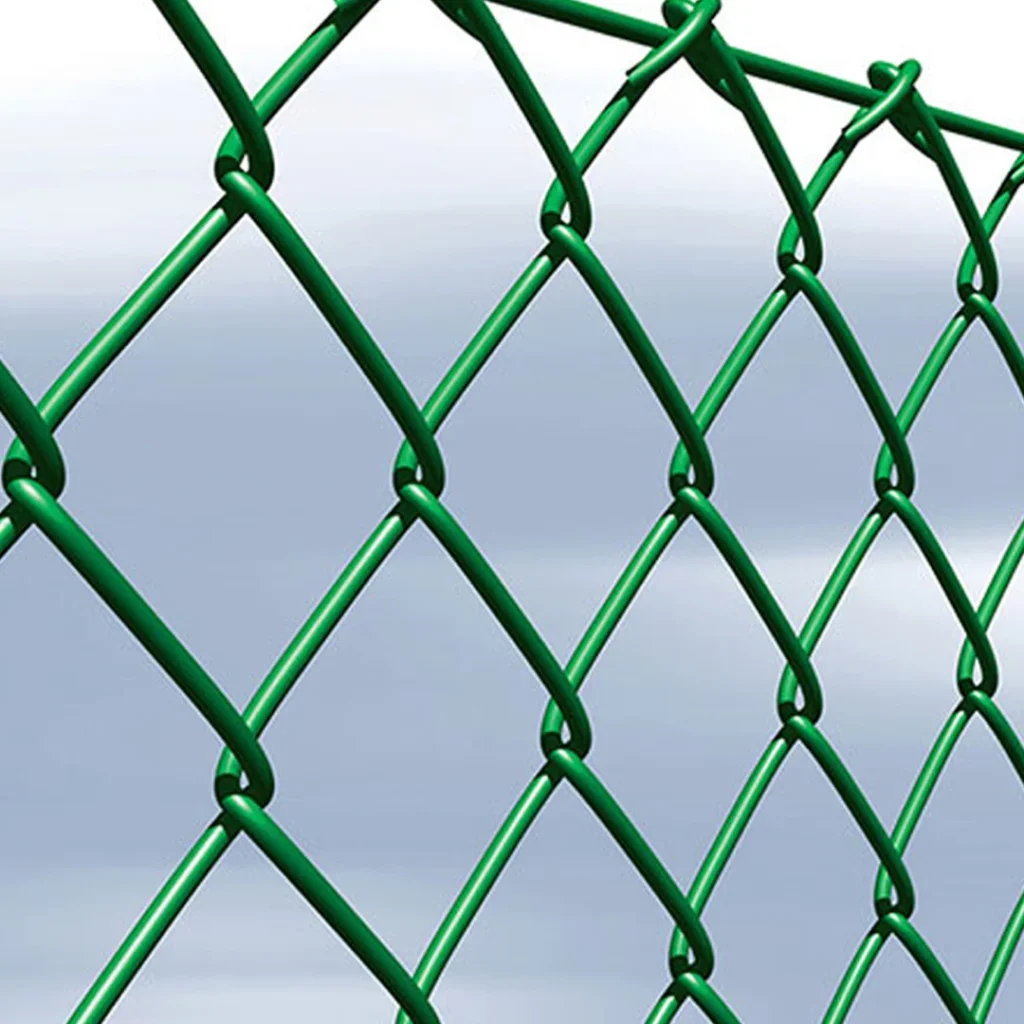 PVC COATED CHAIN LINK FENCING