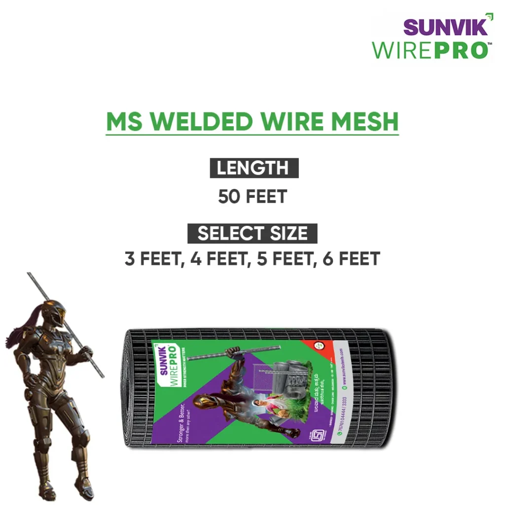 Sunvik Steel MS WELDED WIRE MESH Specification
